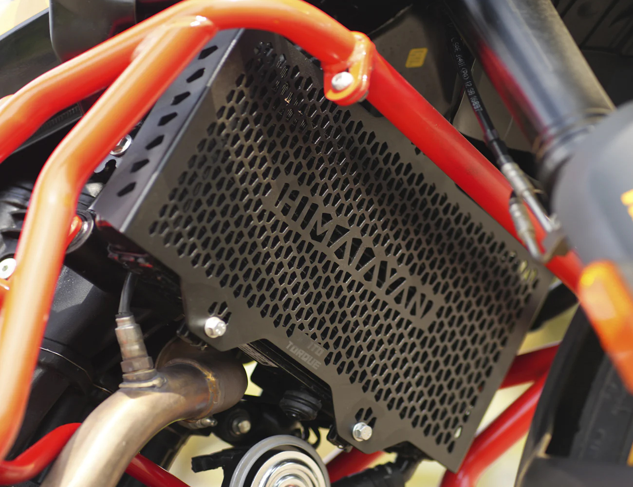 Ms Radiator Chain HIMALAYAN 450 - RADIATOR GUARD (MS) - Lbs Pitstop